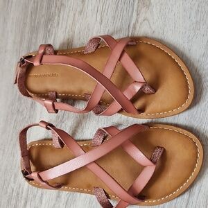 Strappy Sandals, sz 7.5